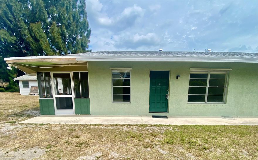 Enjoy the breeze at this property located walking distance from the Indian River. This UPGRADED unit has 2 bedrooms, 1 full bath, washer, dryer and a screened in patio. Tenants are responsible for utilities, cable and internet. Water and garbage are included with monthly rent. First, last and security deposit required. Pets allowed with $100 non-refundable fee. Pay non refundable appliction fee for each adult tenant and complete application at link provided. Text listing agent for showings.