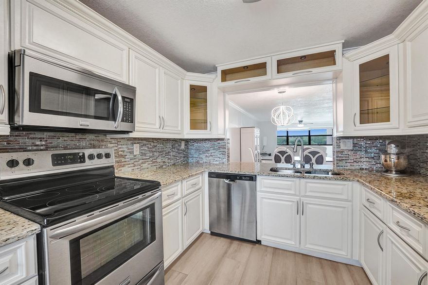 Updated & Move-In Ready in Desirable Sunrise Lakes!! This bright and stylish unit features a new A/C (2025), modern impact glass, and sleek laminate floors. The versatile layout includes a spacious primary suite, in-unit laundry, and a cozy breakfast nook with peaceful views.Enjoy the resort-style amenities of Sunrise Lakes with pools, golf, and clubhouse access all just minutes from Sawgrass Mills, shopping, and dining. A move-in ready opportunity in one of Sunrise's most sought-after communities.
