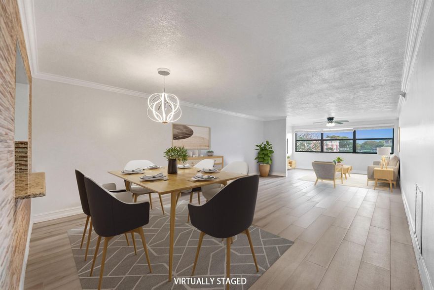 Updated & Move-In Ready in Desirable Sunrise Lakes!! This bright and stylish unit features a new A/C (2025), modern impact glass, and sleek laminate floors. The versatile layout includes a spacious primary suite, in-unit laundry, and a cozy breakfast nook with peaceful views.Enjoy the resort-style amenities of Sunrise Lakes with pools, golf, and clubhouse access all just minutes from Sawgrass Mills, shopping, and dining. A move-in ready opportunity in one of Sunrise's most sought-after communities.