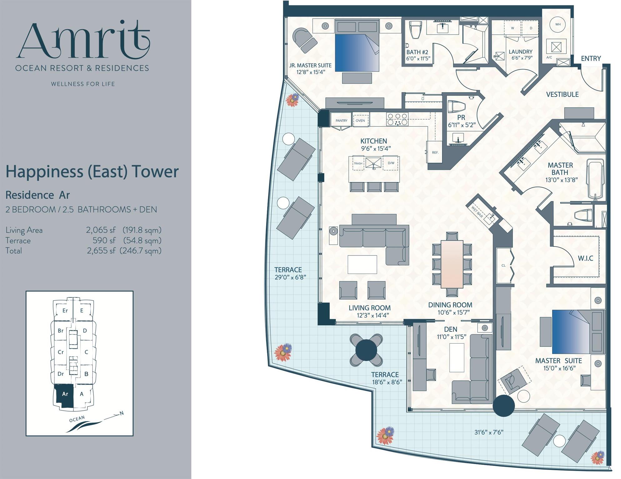 3100 N Ocean Drive H1804