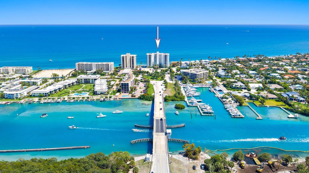 Photo of 100 Beach Road #604, Jupiter, FL 33469 (MLS # B26010266)