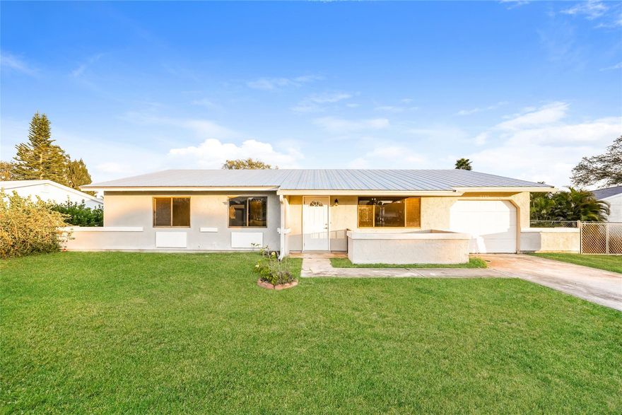 Spacious and updated 3-bedroom, 2-bathroom home located in desirable Port St. Lucie. This well-maintained property offers an open and inviting layout with generous living areas, perfect for both everyday living and entertaining. Enjoy an updated kitchen and bathrooms, ample natural light throughout, and comfortable-sized bedrooms. The spacious yard provides plenty of room for outdoor enjoyment, with space for a pool or future expansion. Conveniently located near shopping, dining, schools, and major roadways. Move-in ready and a must-see