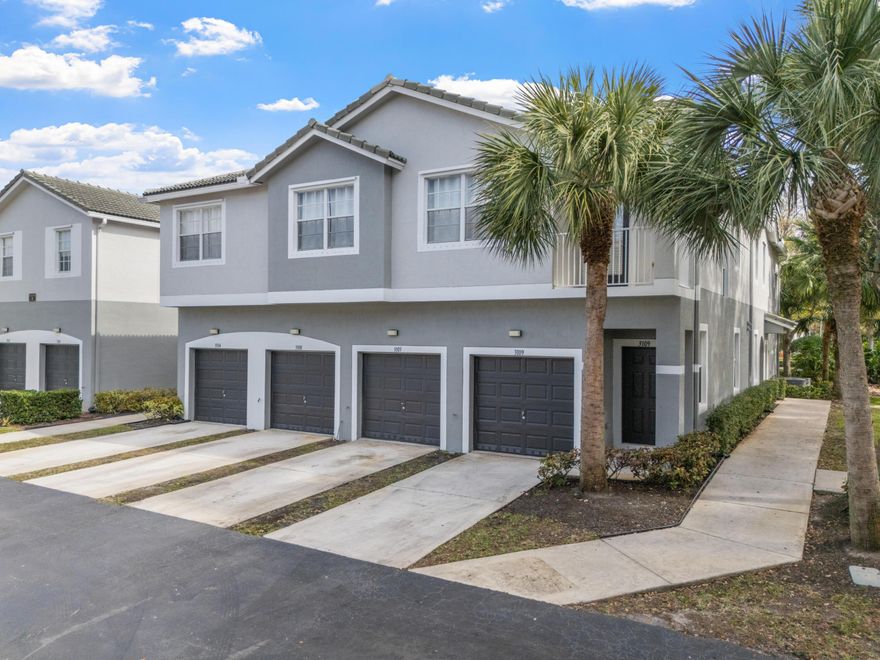 Magnolia Bay condo for sale in the highly desirable 33467 area! Discover worry-free living in this beautifully upgraded end-unit home at 3105 Grandiflora Dr. Features include impact windows, recently installed A/C units, updated flooring throughout, and fully remodeled kitchen and bathrooms designed for modern comfort. The HOA covers roof & building insurance, water, and exterior maintenance. Conveniently located near top-rated schools, including the new Joaquin Garcia High School, great shopping plazas, malls, restaurants, and the popular Okeeheelee BMX track. Rare opportunity to own in a prime location with comfort, style, and convenience all in one. Schedule your showing today!