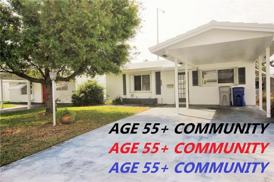 55+ COMMUNITY. GREAT 2 BEDROOM 1 BATHROOM SINGLE FAMILY HOME WITH CARPORT IN THE SOUGHT AFTER ADULT COMMUNITY OF LEISUREVILLE (55+ as per HOA). HOME FEATURES OPEN FLOOR-PLAN, UPDATED KITCHEN WITH STAINLESS STEEL APPLIANCES,WASHER AND DRYER INSIDE. NEUTRAL TILE FLOORING THROUGHOUT. PRIVATE SCREENED PATIO IN REAR. COMMUNITY FEATURES MANY ACTIVITIES, A NICE CLUBHOUSE & POOL. No pets. First, Last & security. Water & Lawn included in rent. Min 600 credit score.