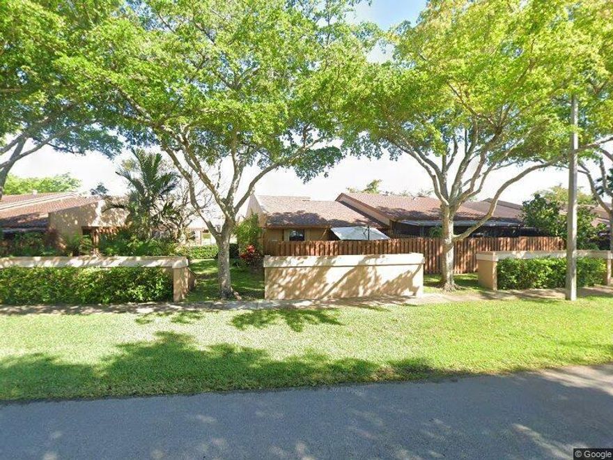 This home is an Immaculate one-story villa located in the desirable Plantation, Florida, an end unit with access to the common area, community heated pool and much more. In addition, this property has a fenced in back patio big enough for gardening, family gatherings and many more activities. What makes this property unique is location. One of the worlds premier shopping malls is less than 15 minutes away (Sawgrass Mall). Manicure Lawns, Low Maintenance, Shopping centers, access to major highways less than 5 minutes away and popular restaurants. This property will NOT Last!!   A Plus+ Roof is less than 7 years old with remodeled kitchen.