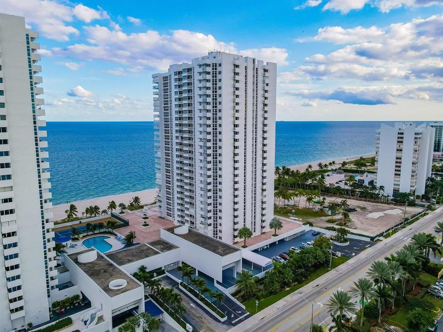 Beautiful Beachfront right on the sand oceanfront and Intracoastal views. Amazing view from the 21st. floor. Move right into this 1600 sq. ft. condo, fully furnished with elegant furniture. Ceramic tile and marble floor. Newer washer & dryer. King size bed in master and another king size bed in the other bedroom. Walk-in closet master.Hurricane impact windows and doors. 24/7 Front Desk. Tennis, Pool, BBQ, internet, and water included in rent price. secure underground parking and guest parking available too.