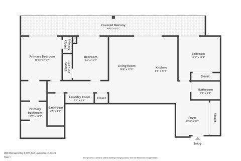 Tiny photo for 2000 Metropica Way #801, Sunrise, FL 33323 (MLS # B26067757)