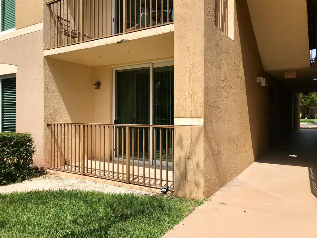 This 1 bed 1 bath is on the first floor and features a lake view from your porch. Not only has it been freshly painted it has new carpet too! Great location, minutes away to everything! This gated community includes amenities such as volleyball, pool, Jacuzzi, and clubhouse with billiards and a gym!