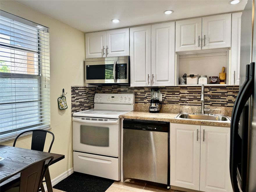 Step inside this beautifully updated 2-bedroom, 2-bath condo in the heart of Margate’s Oriole Golf & Tennis Club 55+ community. Natural light fills the space, and the enclosed patio is perfect for morning coffee. The kitchen has been completely remodeled with modern finishes that make cooking a pleasure, and both bathrooms have been thoughtfully refreshed for comfort and style. With a new A/C, updated electrical panel, and a community just steps from your door offering a pool, clubhouse, and golf, this condo is move-in ready and worry-free. Enjoy living close to shopping, dining, and everything you need. Schedule your showing today and see why this one feels just right. Renting allowed after 2 years; no pets.