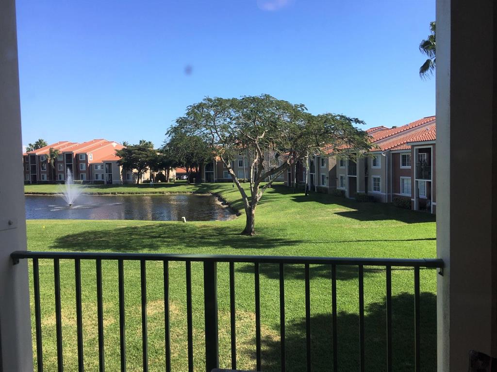 Move right into this elegant Tuscany community, which boasts a clubhouse, fitnesscenter, pool, hot tub with massaging jets, indoor full size racquetball court & more.It is across the way from Park Vista High School & West Boynton Recreation Center& community park...link→ (http://discover.pbcgov.org/parks/Locations/West-Boynton.aspx).Also, less than 8 mins minutes away from shopping, Summit Kids AcademyChildcare, Crystal Lakes Elementary School & Christa McAuliffe Middle School.Included are; water, sewage & basic cable, accordion shutters and/or impact glass, anda beautifully tiled balcony. NO SMOKING in unit.