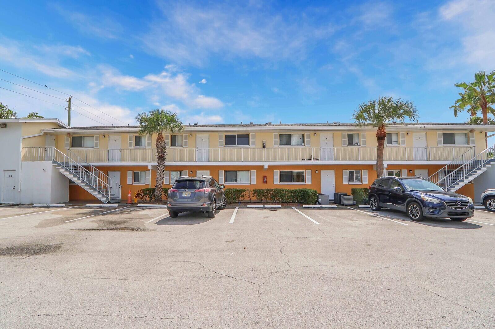 Updates have JUST BEEN COMPLETED on this ground floor condo with 2 br, 1 ba and washer & dryer inside the unit. NEW interior paint, refrigerator, range, garbage disposal, bathroom vanity, toilet, medicine cabinet & luxury vinyl plank flooring throughout. Large living room-dining room main living area, with sliding door to the outside (no patio.) Primary bedroom with walk-in closet. 1 assigned parking space, with guest parking available. Community pool. Close to stores & restaurants, some a short walk away. Motorcycle & personal standard sized pick-up truck are ok. Tenant pays all utilities (electric, water, sewer, cable, internet/wifi.) 1 pet under 25 lbs will be considered. Non-smokers only. Community requires a 600+ credit score.