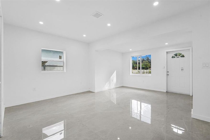 Nestled on a corner lot, this fully remodeled single-family home features 2 bedrooms and 1 bathroom with an open-concept layout. The home is fully fenced and has been upgraded with a brand-new roof, plumbing, electrical, stainless steel appliances, new AC with ductwork, washer and dryer, and impact doors and windows for added peace of mind. An ideal opportunity for first-time homebuyers or investors, conveniently located near everyday essentials, grocery stores, casual dining, classic Miami cuisine, and just minutes from downtown and cultural neighborhoods offering shopping, nightlife, and entertainment.