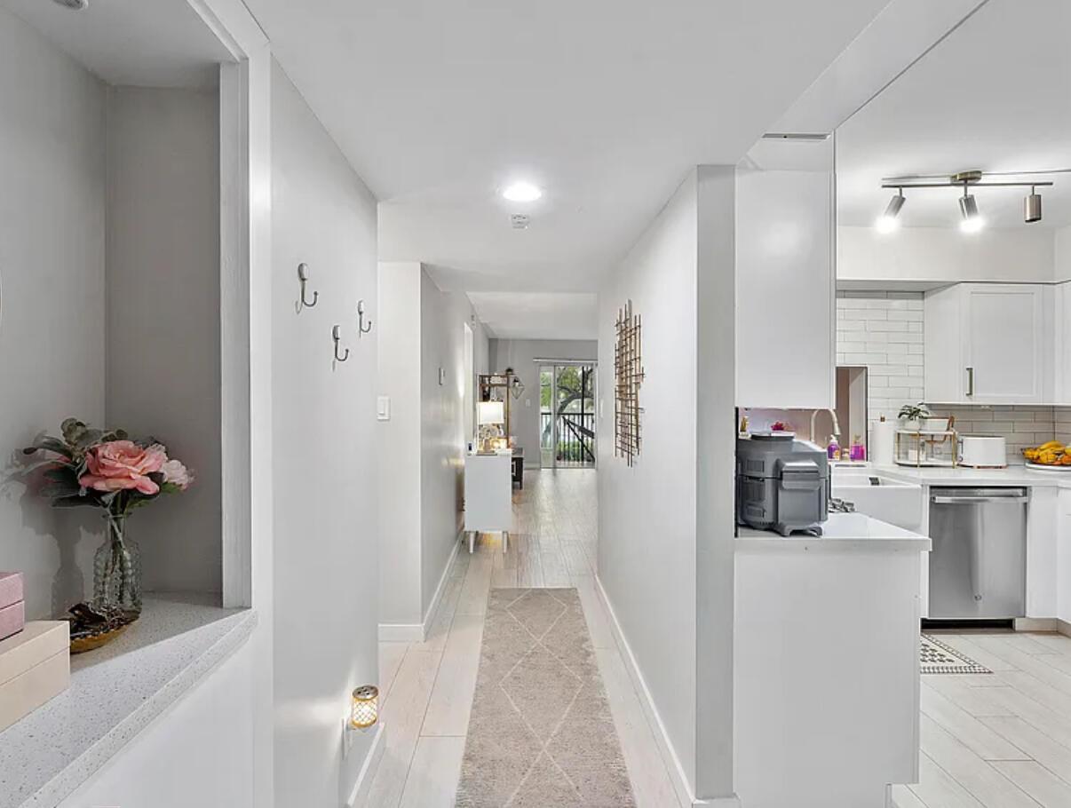 GORGEOUS CONDO!!! Completely remodeled with the finest marble for the kitchen and bathroom countertops, ceramic floors, large master bedroom, balcony access from the living room and master. You won't believe the amount of storage this little gem has! This is just scratching the surface as to what this place has to offer. This is a MUST SEE condo.