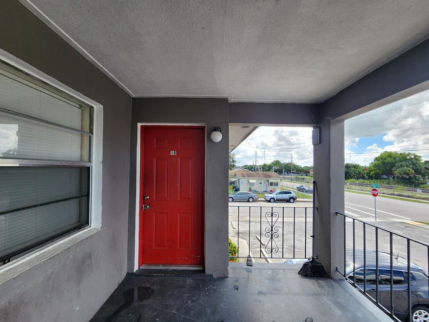 Welcome to your 2nd floor recently remodeled 2bedroom - 1 bathroom apartment.   This location is close to downtown West Palm Beach, the Outlet Mall, medical centers, schools, and more. Easy application process! Approval can be within 24 hours.  Available for immediate move in. Schedule your showing today!