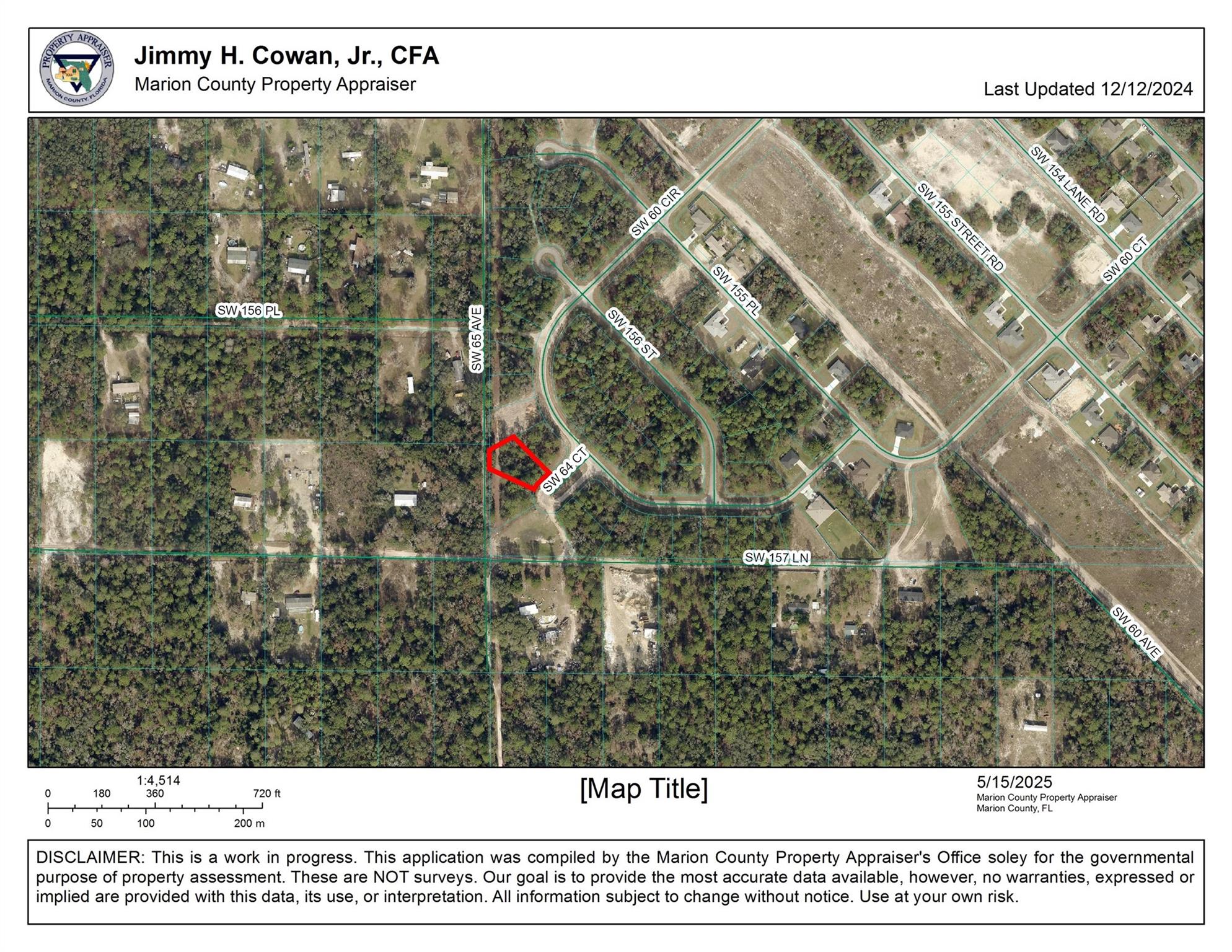 vacant lot SW 64 CT