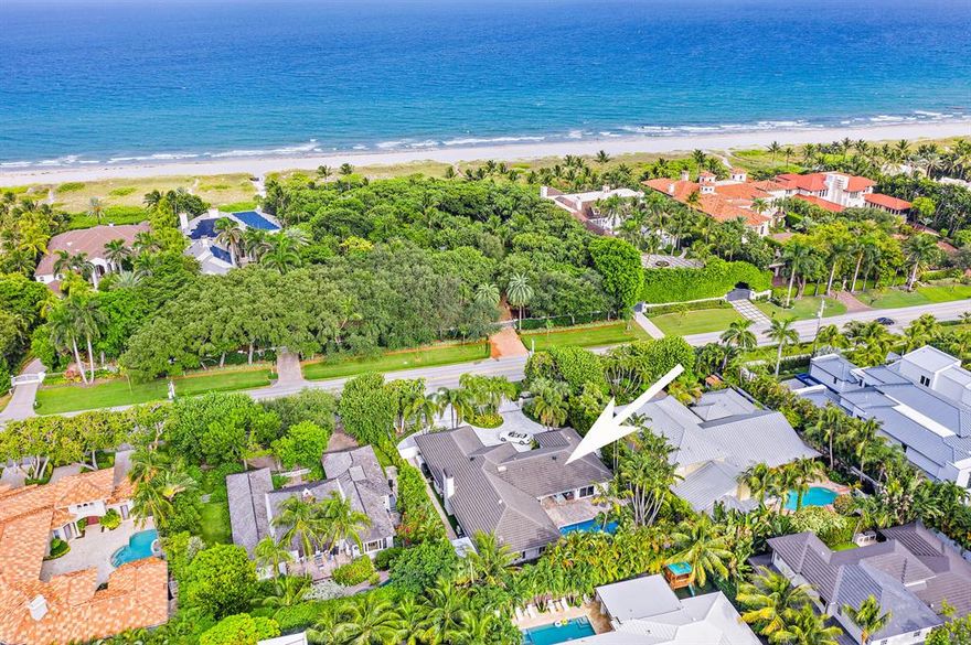 Step into a space hand crafted to bring Homeowners renewed energy, relaxation and luxury.  Welcome to Seagate, Delray Beach's premier coastal community walking distance to pristine beaches, amazing restaurants and shopping on Atlantic Ave.  Experience one of the purest of properties in the Palm Beaches.  Ideally situated on A1A with 100 feet of frontage and 150 feet of depth, on an oversized estate lot of nearly 15,000 square feet.  ''A'' Rated Boca Raton Community High School Zone.  Multi million dollar estates and beaches right across the street.  Beach memberships and cabana rentals available one block away.