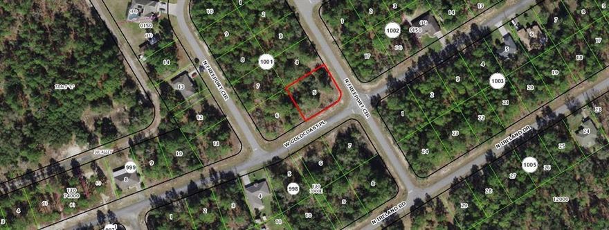 Build your brand new home on this oversized .31 acre corner home site in Citrus Springs.