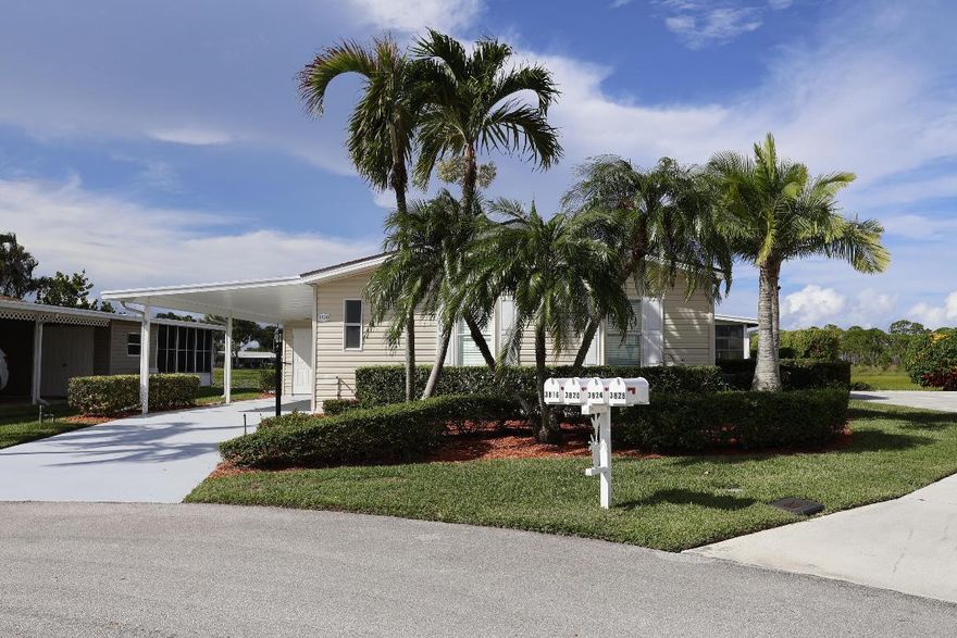 2-YEAR HOME WARRANTY OFFERED AT THE LIST PRICE! Waterfront Living at Its Best Completely renovated 2BR/2BA waterfront home with wraparound water views from the living room/dining area, kitchen, and enclosed lanai. This move-in-ready home features a brand-new 2025 roof, new vapor barrier and anchor-down system, luxury vinyl flooring throughout, smooth ceilings and walls, fresh interior paint, stainless steel appliances, washer/dryer, and a private enclosed lanai with its own A/C. GOLF CART INCLUDED, along with outdoor lanai furniture and BBQ. Enjoy resort-style living with multiple clubhouses, pools, fitness centers, golf, tennis, dining, and entertainment. Seller is offering a 2-year home warranty covering major systems and appliances, subject to warranty terms and limits. schedule today. Modern fans and fixtures throughout. Oversized storage shed and a sprinkler system on well water add both comfort and efficiency. The enclosed lanai includes a stainless steel grill, table, and chairs-perfect for relaxing or entertaining while enjoying peaceful water views. Savanna Club offers a true resort-style lifestyle with three clubhouses, swimming pools, fitness centers, tennis courts, golf, on-site dining, live theater, social events, karaoke nights, plus optional RV and boat storage. HOA fees include cable, internet, trash removal, and full access to all community amenities.
Ideally located just minutes from beaches, shopping, dining, and medical facilities. Panoramic views, modern upgrades, and resort living come together in this exceptional waterfront home. Easy to schedule, don't miss this opportunity.