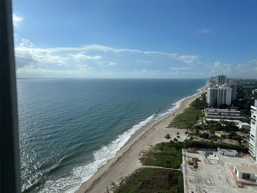 Fabulous  SE CORNER WITH WRAP AROUND BALCONY !! Front Ocean Views from this Stack ! Elegant Remodeled Unit done with QUALITY upgrades ! Split Bedroom Plan with Direct Views from all ROOMS !!  THis is best building on Pompano Beach ! Newly remodeled Lobby,  Hallways, Fitness Center, Sky Lounge and MORE ! Call for a tour of this magnificent property !