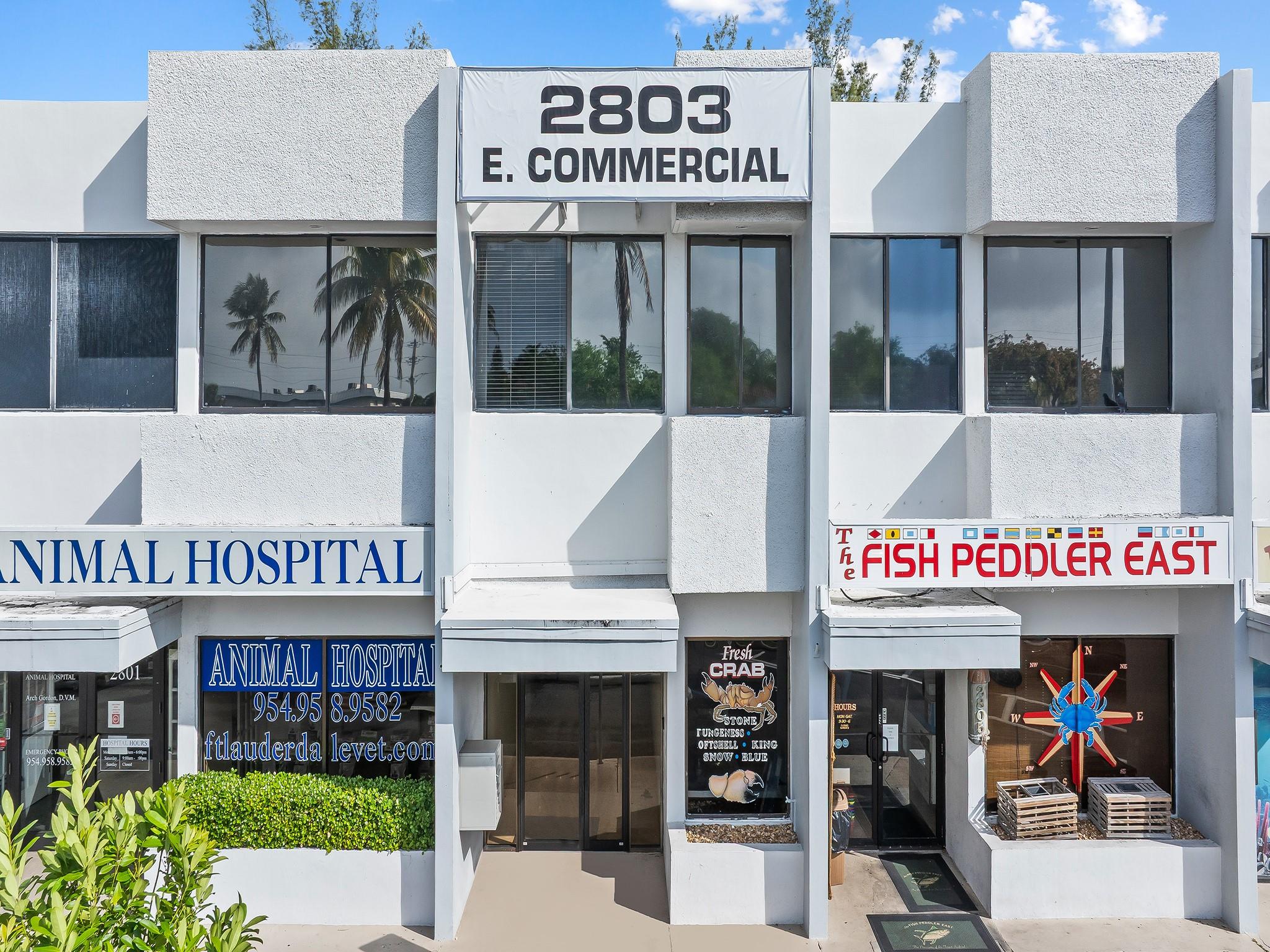 Retail and office spaces for lease in the heart of Lauderdale-by-the-Sea, just steps from the beach. Located in a vibrant, walkable coastal community surrounded by boutique shops, galleries, and top dining, this high-visibility property benefits from strong foot traffic and a steady local customer base. Large window frontages fill the interiors with natural light, creating an inviting atmosphere. Storefront signage opportunities and ample on-site parking add to the convenience and exposure. This is a rare chance to establish your business in one of Fort Lauderdale’s most desirable commercial corridors.
Available Units:
2803 - 1,200 SqFt
2809 - 1,200 SqFt