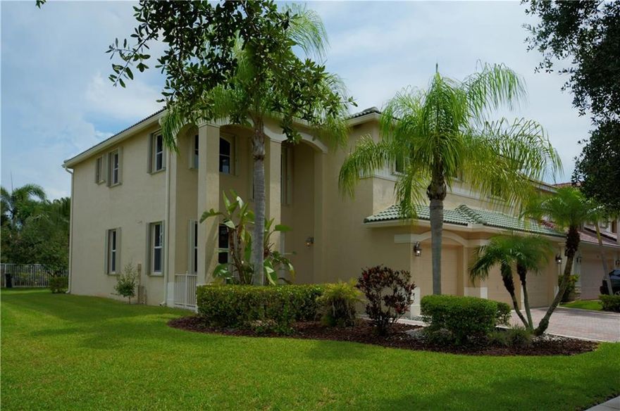 Six bedrooms, four full baths, Island Kitchen, brand new ACs and washer/dryer, porcelain tiles and laminate floors, accordion shutters, screened patio in the back, 24-hour man gated community, walking distance to A+ Schools and library, easy access to banks, restaurants, shops and I-75. Ideal house ready for a qualified family to move in!