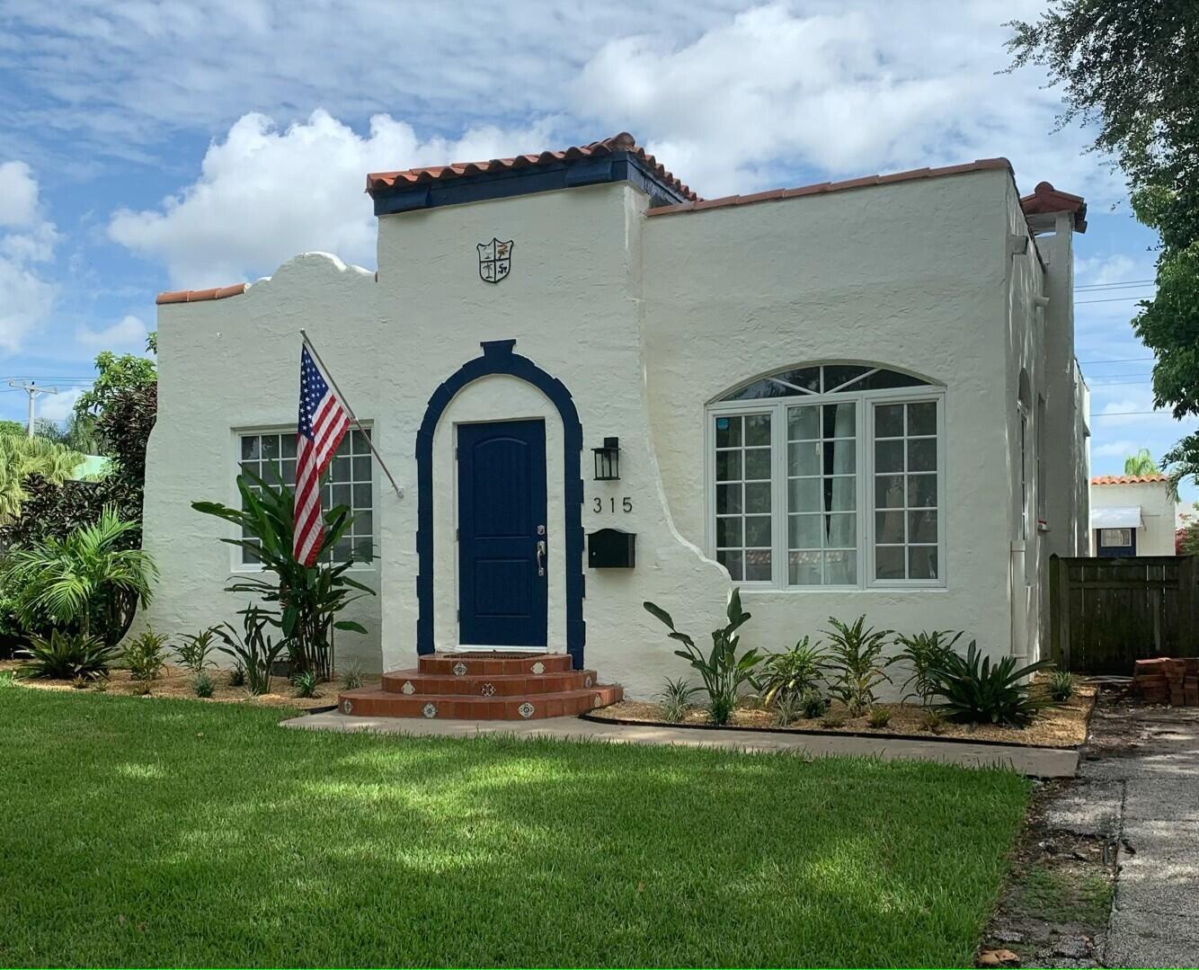 Welcome to this charming historic Spanish-style home in Lake Park. This cozy property has original hardwood floors, hurricane impact windows, brand new A/C, & is pet friendly. Step outside to your private patio surrounded by lush landscaping, where you can enjoy your morning coffee or soak up the Florida sunshine. Move in ready January 1st, 2024.