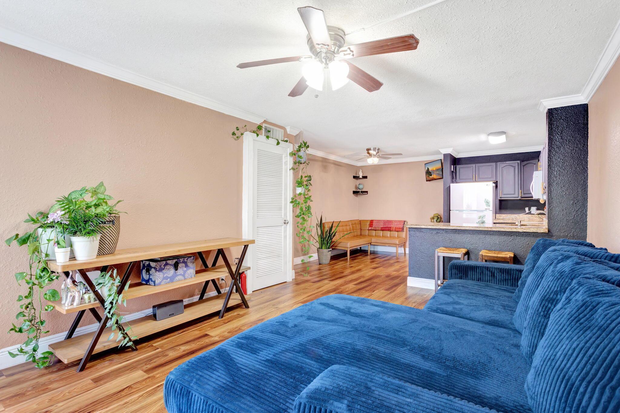Chic corner unit with canal views in the heart of Coral Springs! Move in ready with fresh paint, new A/C, and in-unit washer and dryer. The open layout maximizes space and natural light. Perfect for a personal residence or investors - there is no waiting period to rent! You're just minutes away from schools, shopping, dining, and parks. Furniture is negotiable.