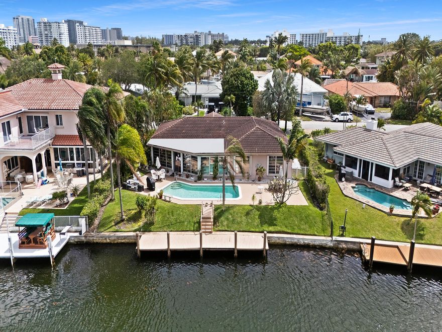 Amazing opportunity to build or renovate on a prime lot just off the intracoastal waterways in East Pompano's Hillsboro Harbour community. Located on a deep water canal with 80 feet of water frontage and easy access to the inlet. Hillsboro Harbour offers wide waterways making it very desirable for avid boaters. Located within close proximity to some of South Florida's top rated beaches, restaurants, shopping, schools and entertainment.