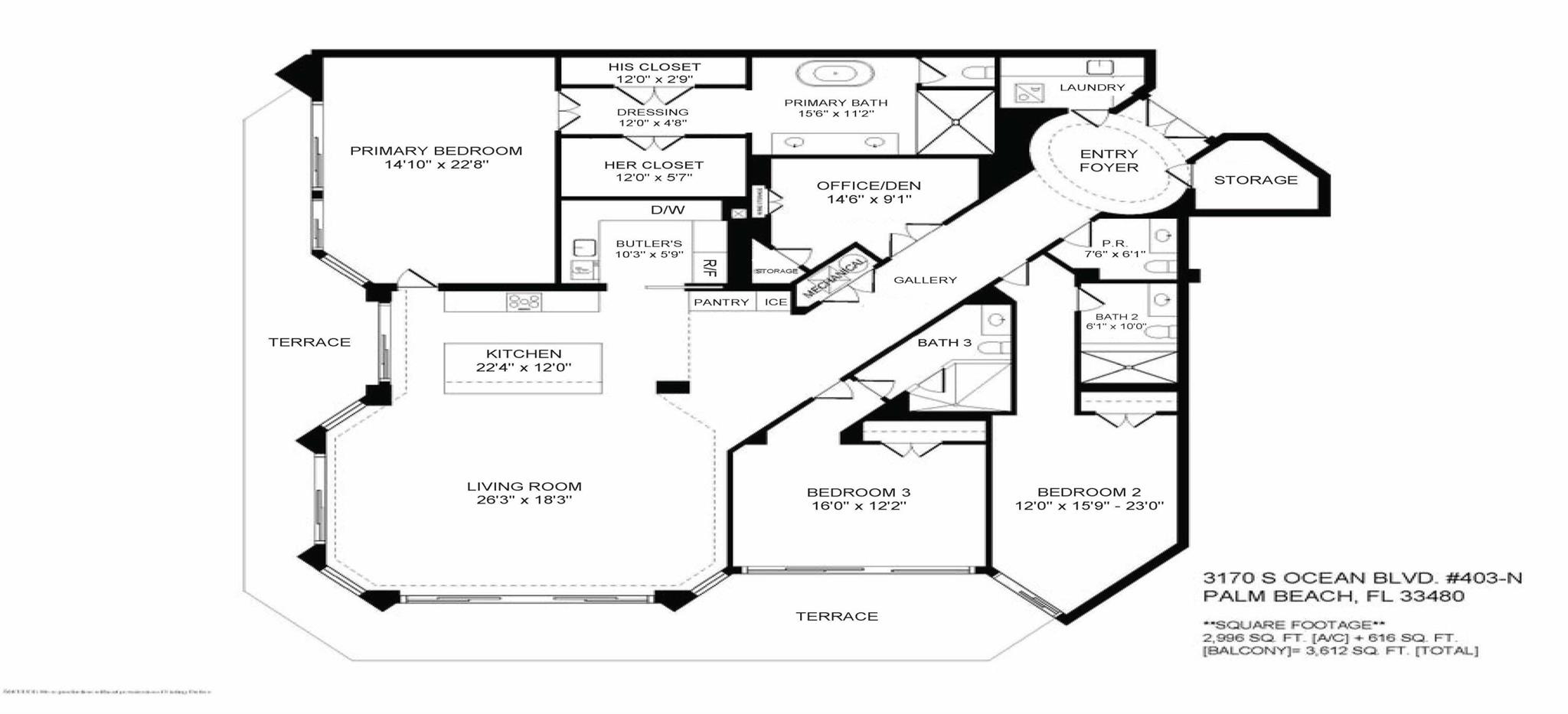 ENCLAVE OF PALM BEACH CON - Residential