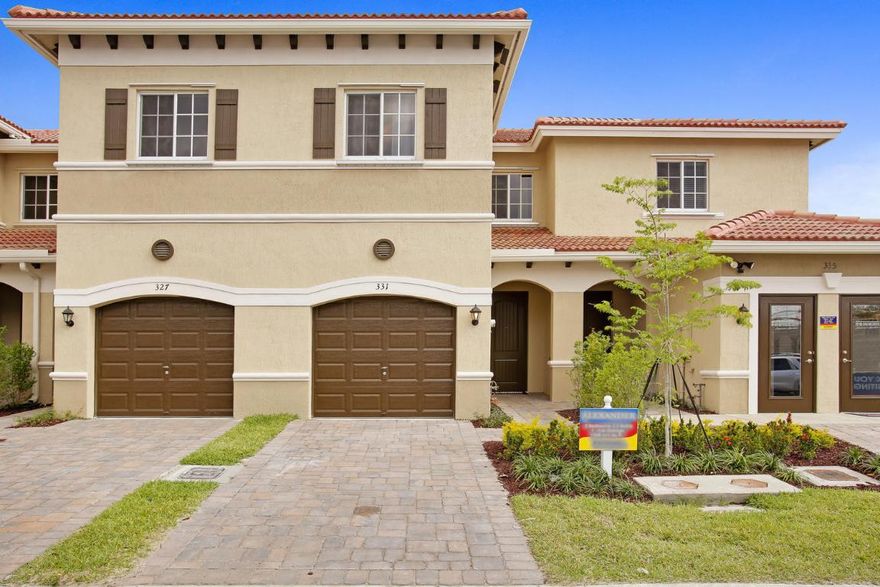 BRAND-NEW MOVE-IN READY TOWN HOME! **D.R. HORTON, AMERICA’S BUILDER** Located in Deerfield Beach, east of I-95. This Alexander open-concept floorplan townhome is great for entertaining. Spacious low-maintenance living with one car garage! Espresso Cabinets, Granite Counters and Stainless Appliances included! CALL FOR GRAND OPENING SPECIALS *Pictures, photographs, features, colors and sizes are approximate for illustration purposes only and will vary from the homes as built. These photos are not the actual home but it is the same plan built. CALL FOR TOUR AND MOVE-IN SPECIALS- Restrictions may apply, see representative for details.