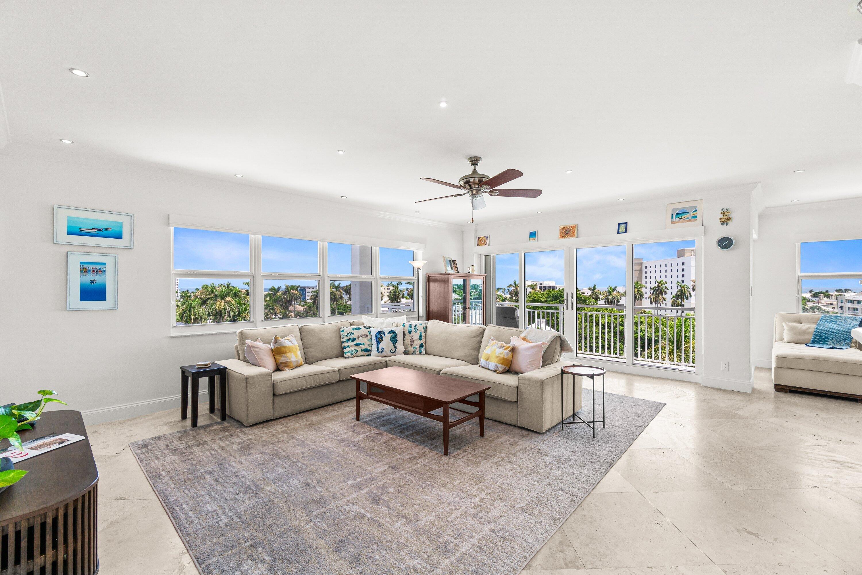 Welcome to Delray Summit, where coastal living meets downtown convenience. This spacious 2-bedroom, 2-bathroom lower penthouse condo is perfectly situated in one of Delray Beach's most desirable locations--just one block from vibrant Atlantic Avenue, three short blocks to the beach, and nestled directly on the Intracoastal.Step inside to find a bright and airy residence designed for comfort and style. The open layout seamlessly connects the living and dining areas, offering plenty of space to entertain or relax. Large windows invite natural light throughout, while the private balcony provides a serene spot to enjoy fresh coastal breezes and sunsets and sunsets over the water...See More...