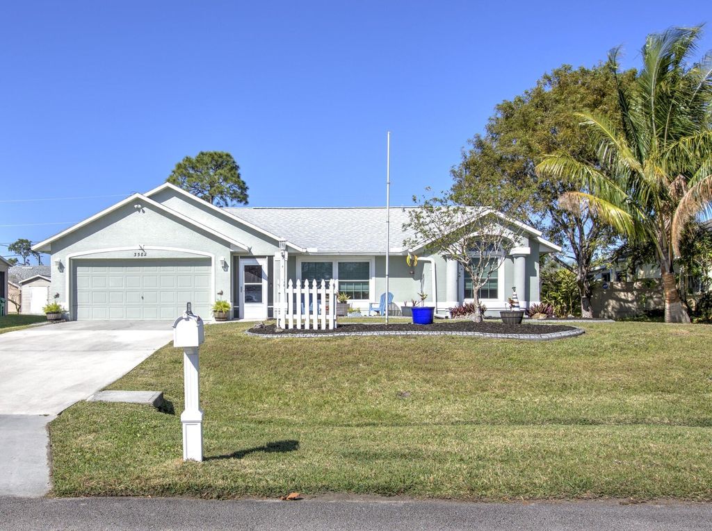 Photo of 3582 SW Margela Street, Port Saint Lucie, FL 34953 (MLS # R11072245)