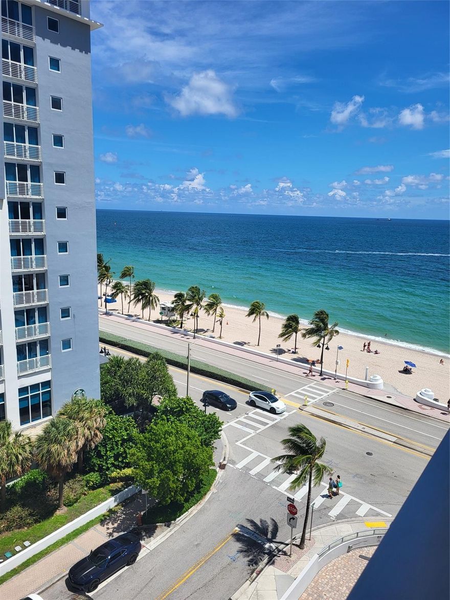 Experience luxury oceanfront living in this fully furnished 2 bed, 2 bath condo at The Seasons on Fort Lauderdale Beach Blvd, available for annual or seasonal rent (min. 3 months). Enjoy northeast-facing ocean views from your private balcony and 2nd bedroom/den/office, plus Intracoastal vistas. Unit features a bright, open layout with tile floors throughout living areas, granite countertops in kitchen, large master suite w/ensuite bath, and 2nd bedroom that can be used as den/office. Enjoy a fully renovated building steps from the beach with amenities like a pool, sauna, fitness center, BBQ grills, community room, and 24 hr on site security. 2 gated parking spaces included! Located in Fort Lauderdale Beach's vibrant area, and near Las Olas, FTL airport, Port Everglades, and Downtown FTL.