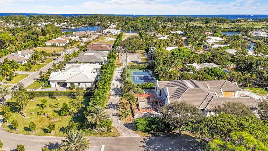 EXTRAORDINARY ONE-OF-A-KIND, TWO ACRE, DIRECT INTRACOASTAL ESTATE COMPOUND PROPERTY IN THE EXCLUSIVE TOWN OF GULF STREAM FLORIDA. Come and build your custom private estate in this gated enclave with the space to build a true single family compound estate up to 19,475 square feet.  The property is now free of various prior easements and title issues that historically precluded redevelopment.  Extraordinarily private, the only visible exposure to this property is the Intracoastal Waterway and it overlooks the exclusive Gulf Stream golf course with no neighboring homes across the waterway.   It is uniquely situated within a larger single family waterfront neighborhood in a community setting, and convenient proximity to dining, shopping and infrastructure.   THERE IS TRULY NOT