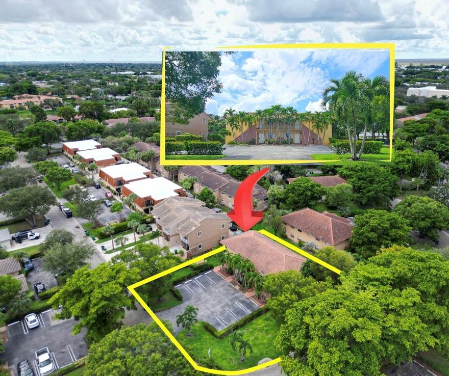 Fantastic Find In The Heart Of Coral Springs.  4 Plex On Nearly A Quarter Acre Lot. All Units Are Spacious 2 Bedroom 2 Bath With Tile Flooring, Central A/C, Full Size Washers, Dryers & Private Patio.  The Property Currently Generates Around $96,000 In Annual Income With Market Upside Potential Of $105,000 Plus. Annual Expenses Include Taxes (Trash Included)$20,750, $3,000 For Water, $1,200 For Lawn Care, Insurance $5,000. Call Today To Schedule A Viewing Of This Property Or To Receive A List Of Our Other Incredible Multi-Family Opportunities. Lines Shown On Aerials Are For Illustration Purposes Only & May Not Reflect Actual Boundaries.
