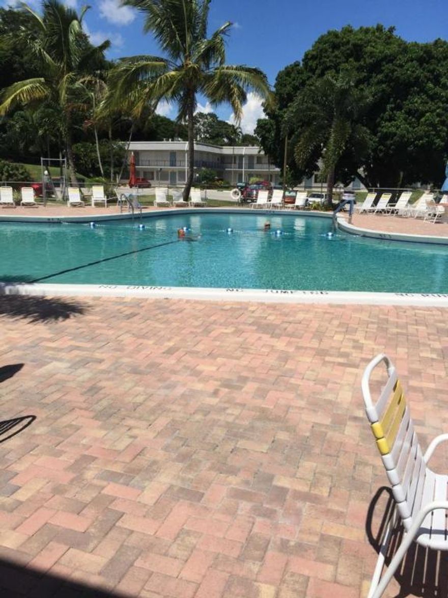 This BRAND NEW CONDO 1 Bedroom/1 Bath has been totally renovated with Fresh Paint, New wood laminate Floors, New Kitchen, with brand New Appliances, New Bathroom Vanity, commode, and fixtures.  Be the 1st to Enjoy this Brand NEW CONDO and the welcoming +55 community of  Murray Hill which is directly across the street from Lake Osborne and John Prince Park which offers hiking, jogging, bike paths, boating, kayaks, fishing, and other water sports. Other community amenities include clubhouse, common laundry, large pool, sauna, shuffle board, Spa-Hot Tub, Tennis, community room, fitness club, workshops, Pool Room, computers, and socialization. Murray Hills does not allow pets. Unit comes with hurricane shutters for your convenience & safety. NOTE: HOA require a FICO Credit Score of 680.