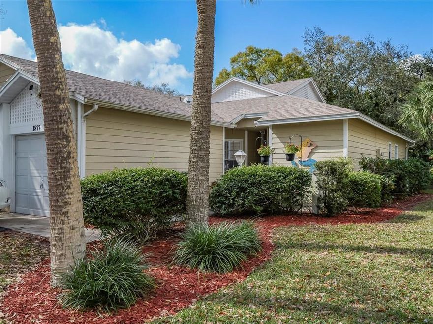 SIXTY OAKS! Well maintained 2/2 with 1 car garage, updated kitchen and private screened back porch. Desirable location close to everything. NO PETS.