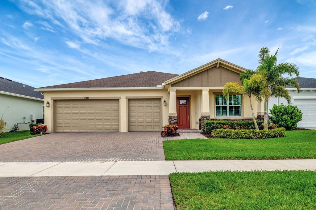 Photo of 399 SE Mulberry Way, Port Saint Lucie, FL 34984 (MLS # R11096276)