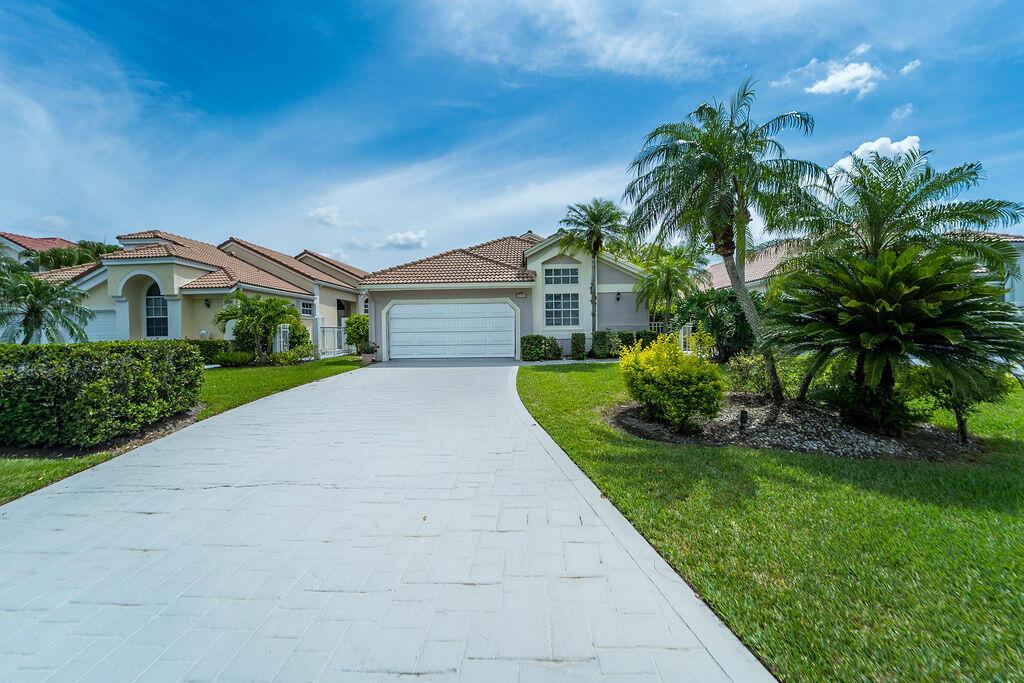 Welcome to Eastpointe Country Club. Palm Beach County's best golf community. Full golf membership included in rental ! This home sits on the 16th fairway of the West Course. Offering 3 bedrooms and 3 full baths.The large kitchen opens up to the dining area and over looks the large , glassed in , air conditioned lanai. Eastpointe offers 2 golf courses, the brand new Pointe with a resort style pool, tennis, pickle ball, and so much more.