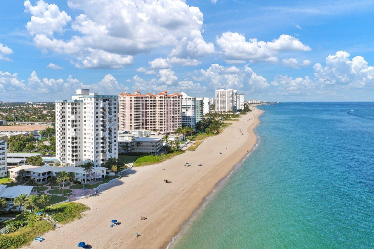 Welcome to your dream beachfront rental in Lauderdale-by-the-Sea! This fully furnished 2 bed, 2 bath condo is ready for you to move right in and immerse yourself in the ultimate beach lifestyle. Enjoy a bright, open living area with tile floors throughout and sliding doors that lead to your oversized private balcony. It's the perfect spot to relax and soak in those stunning ocean views. The split floor plan features two spacious master suites, in-unit laundry and one dedicated parking spot. Leisure Towers offers direct beach access, a heated pool and a picnic area, perfect for everyday coastal living. Ideally located near the Pompano Pier, waterfront dining, shopping and nightlife. Available Sept 1–Dec 31 with a 3-month min. No smoking, no pets. Your perfect beach retreat is waiting!