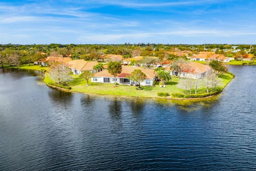 Welcome to this enchanting Villa with serene LAKE VIEWS featuring 2 bedrooms, 2 bathrooms, and a one-car garage on a tranquil cul-de-sac street. The recent upgrades, including a NEW barrel tile roof & gutters, impact garage door, accordion hurricane shutters and more showcase its pristine condition. The open living room with beautiful bamboo floors and soaring vaulted ceilings creates an airy and expansive ambiance, making it a true GEM in the highly sought-after Quail Run all ages community. Enjoy the convenience of being moments away from shops and just a short drive to the beach. This residence is not just a home; it’s an invitation to a lifestyle of tranquility and elegance.