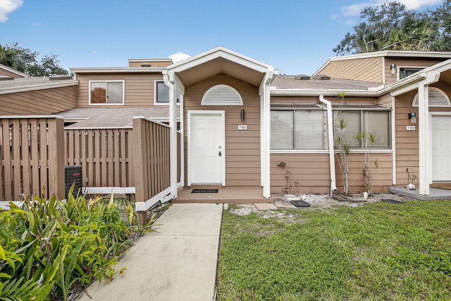 Welcome to Players Place in North Lauderdale! This beautifully updated 2-bedroom, 2-bathroom villa/townhome features a modern kitchen with granite countertops, stainless steel appliances, and updated bathrooms with tile showers and new vanities. Enjoy new flooring throughout, a ground-floor primary bedroom, and a spacious loft upstairs--ideal for a home office, gym, or potential third bedroom. The open-concept layout connects the kitchen, dining, and living areas, leading to a large fenced patio with extra storage. Partial impact windows and doors offer added peace of mind. Community amenities include a pool, assigned parking, lawn care, and building maintenance. Schedule your showing today!