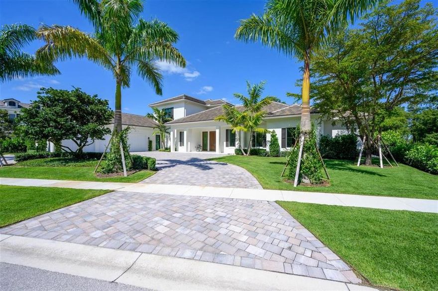 Beautiful estate home located in the prestigious Palm Beach Polo and Country Club.  As you walk through the front doors you see stunning views of the 92 acre preserve and golf course. Wood beams top an indoor-outdoor living room which leads into a chefs kitchen with a massive island and butlers pantry.  For amenities there is a double wine fridge and bar, outdoor kitchen and a fire pit. The master retreat boasts his and hers walk in closets and a marble bathroom with a free standing tub.  The 4th bedroom equipped w/ full bath,  mini kitchen plus washer/dryer- useful as a nanny's room or at home gym.  Upstairs, you'll find a loft that combines 2 additional bedrooms w en suite baths, both leading to a terrace overlooking the spacious patio out back.