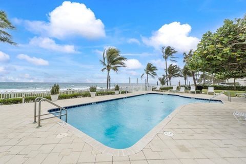 A home in Hillsboro Beach