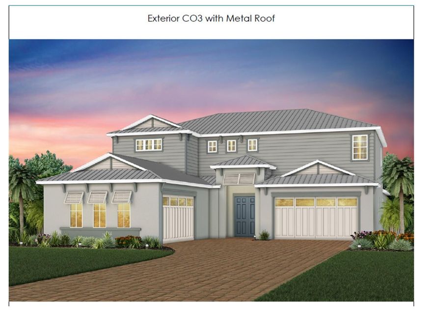 Move in October- December 2023! Gorgeous Livingston with guest casita situated on the lake in Bridgewater. Stunning on-trend finishes throughout this new construction home. Coastal exterior with metal roof and circular driveway. Zero corner slider brings the outdoor in. Excellent location in Jupiter, Florida is just 5 miles to the beach. Surrounded by world class golf, boating, fishing, hiking, biking, dining, shopping and more! Just 26 minutes to Palm Beach International airport.   Builder's Show home Open daily to tour.  Enjoy living in a Brand New DiVosta home without all the wait!