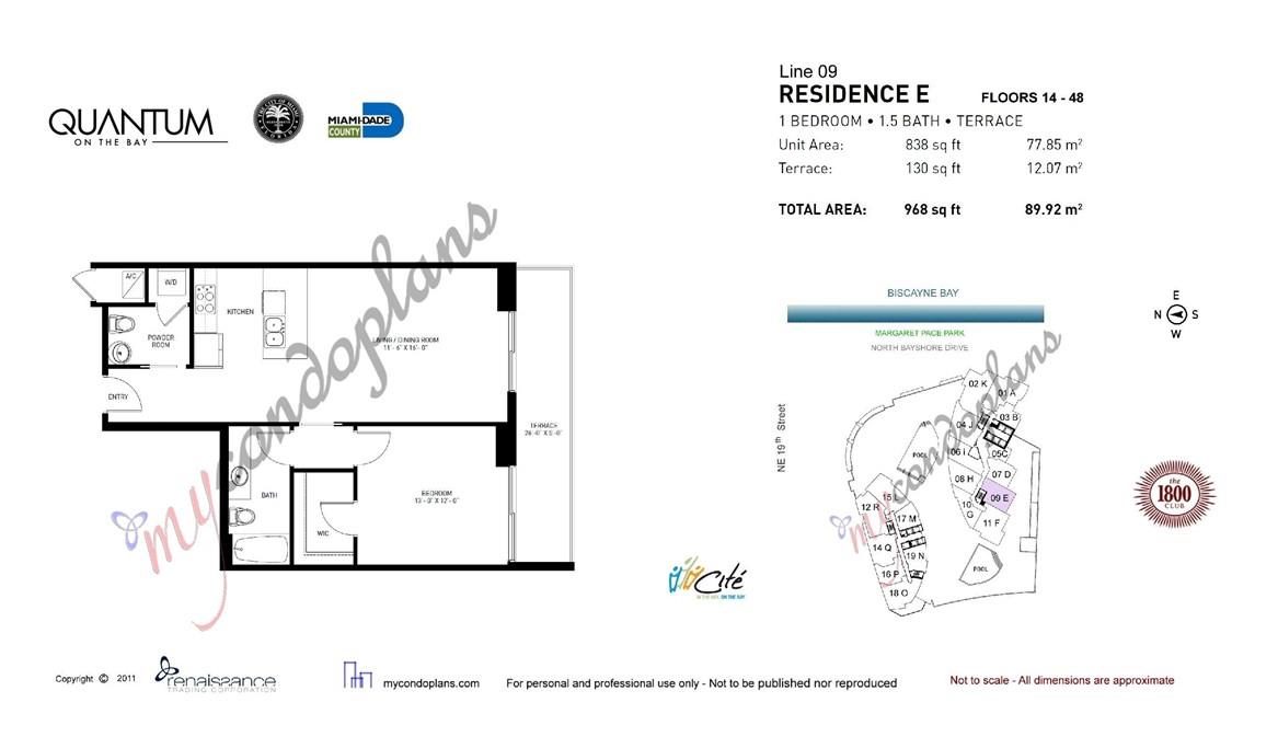 Quantum On The Bay Condo - Residential Lease