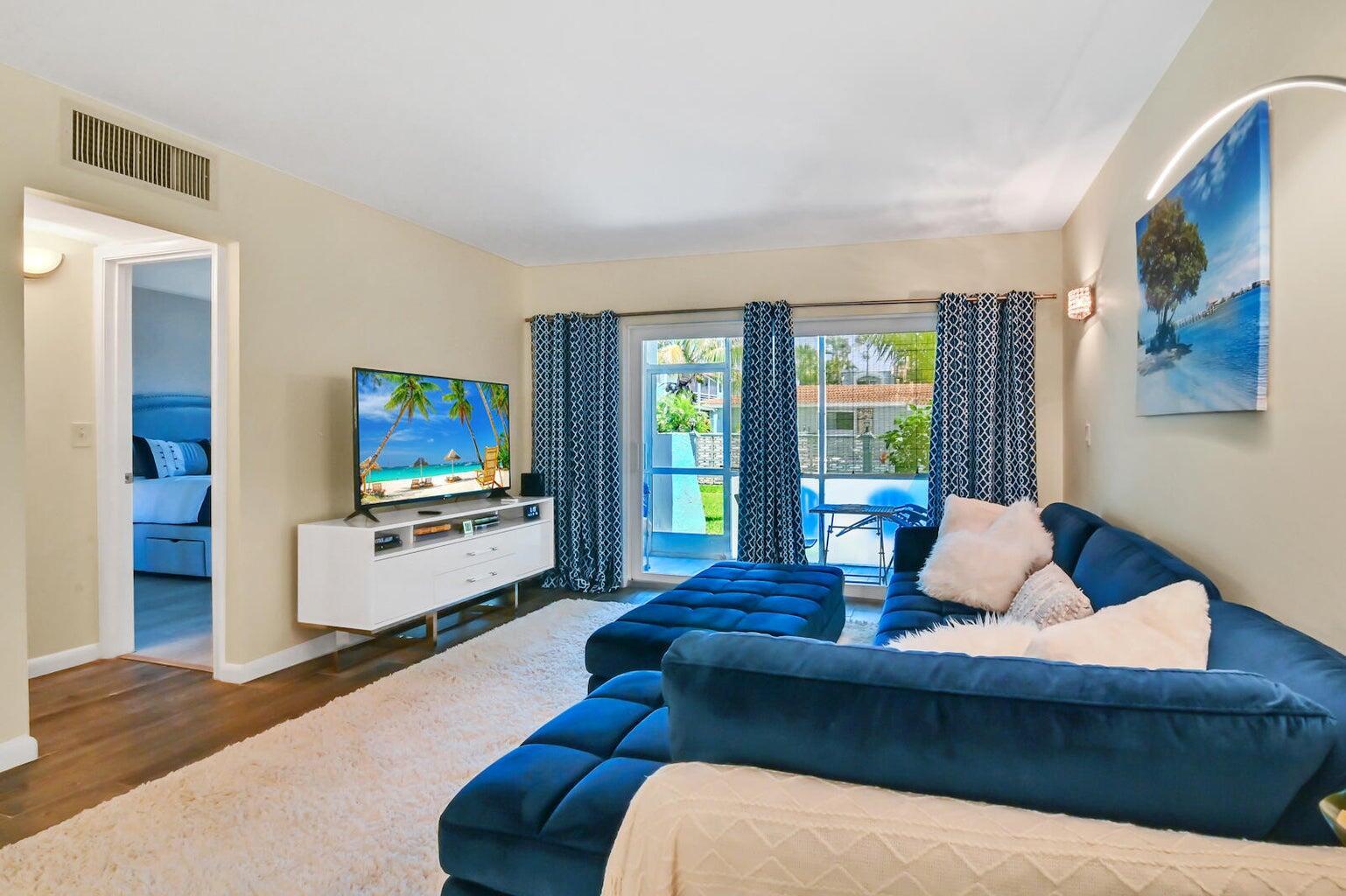 Located a short walk from your own private beach, every time you come home, its like being on vacation. Welcome to your oasis. This condo has an updated kitchen with quartz counter tops, stainless steel appliances and plenty of cabinets. From the kitchen you walk into a spacious dining and living room with a sunny, outdoor patio with garden views that is steps from the pool. Large bedroom with plenty of closet space. Can be offered furnished or unfurnished with additional storage facilities in the building. Easy access to the vibrant downtown Lake Worth, 95 and all the beaches. You don't want to miss this gem.