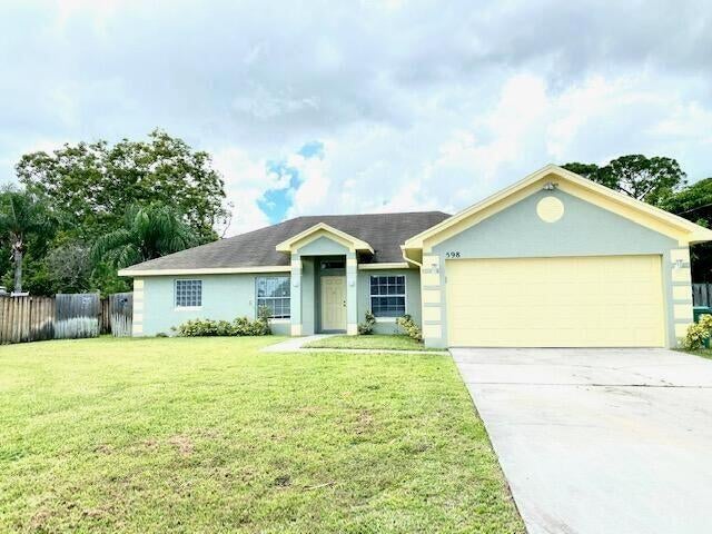 Photo of 598 NW KINGSTON Street, Port Saint Lucie, FL 34983 (MLS # B26073696)