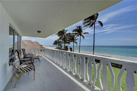 A home in Hillsboro Beach