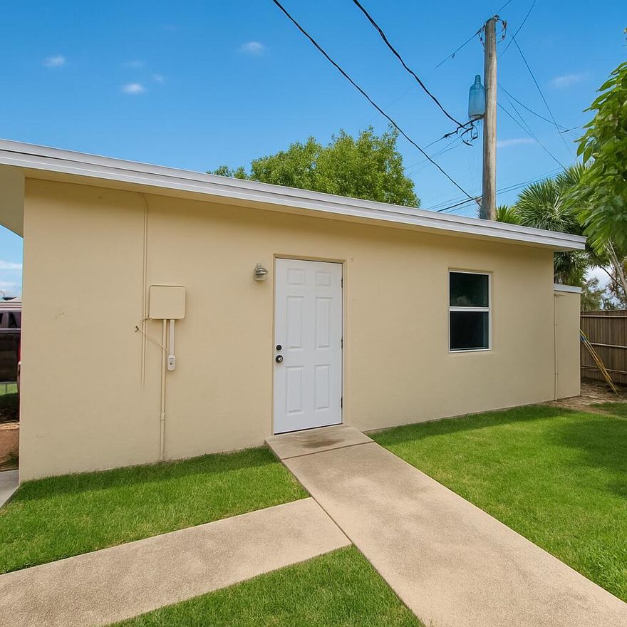 studio apartment available with a separate kitchen and bathroom. Water is included in the rent. The unit offers a cozy layout, perfect for easy living. Located in a convenient area with street parking available. Ideal for someone seeking a simple and affordable place to call home.